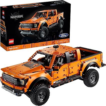 LEGO Technic Ford F-150 Raptor Furgone Pick-Up, Kit Modellismo Adulti, Modellino Auto Fuoristrada da Costruire, Idea Regalo per Uomo o Donna, Lui o Lei 42126