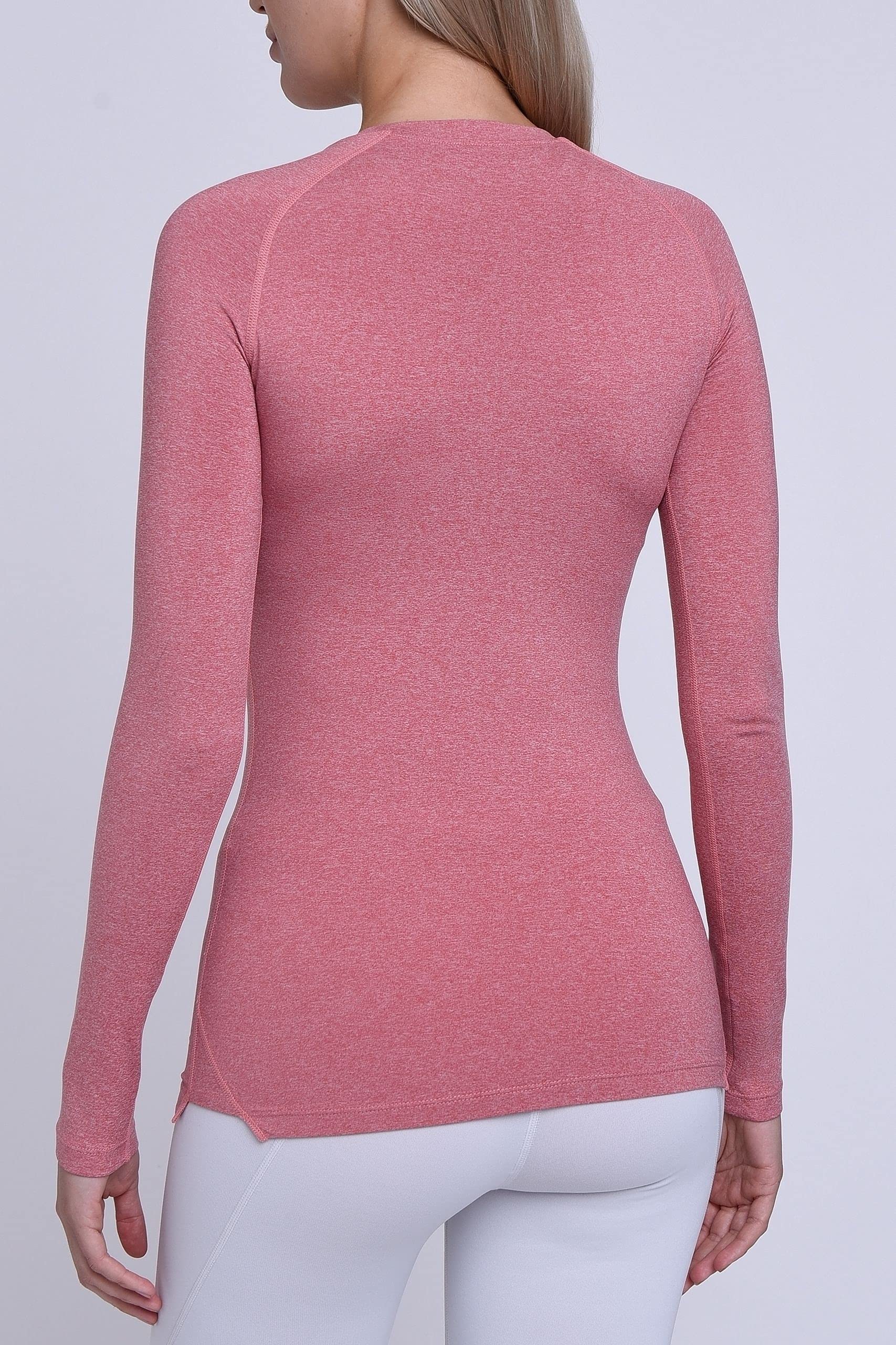 TCA SuperThermal Maglia Termica Donna Manica Lunga - Intimo Termico Donna Invernale - Maglietta Termica Sportiva - Maglie Termiche - Maglia Intima Quickdry - Abbigliamento Termico
