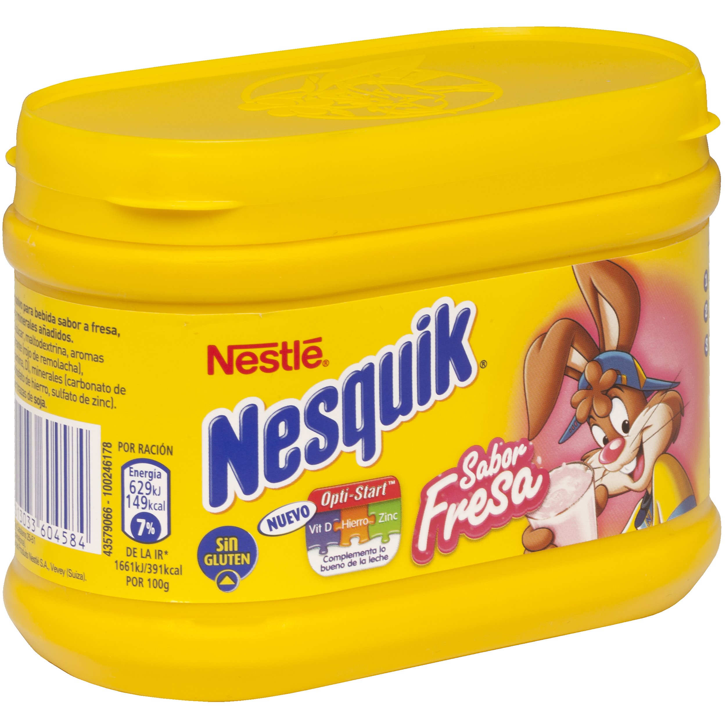 Nestlé - Nesquik Fresa Batido Instantáneo Bote 300 g