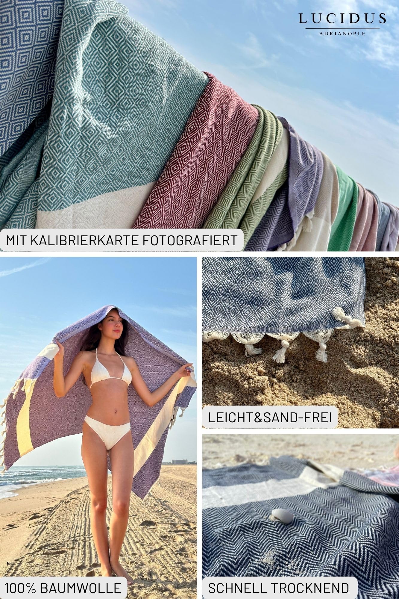 Sauna Towel Beige Brown Pack Of 2, Sauna Kilt For Men And Women, Beach