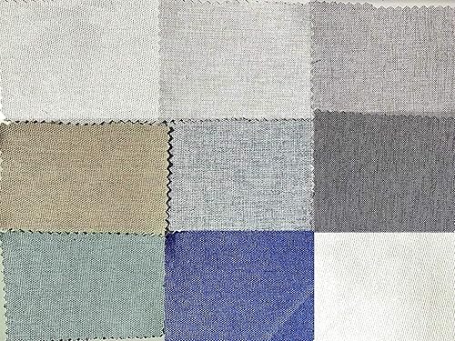 Miniatura 2 de Muestras de tela para las cortinas personalizadas que fabricamos. (Todo negro y carbón)