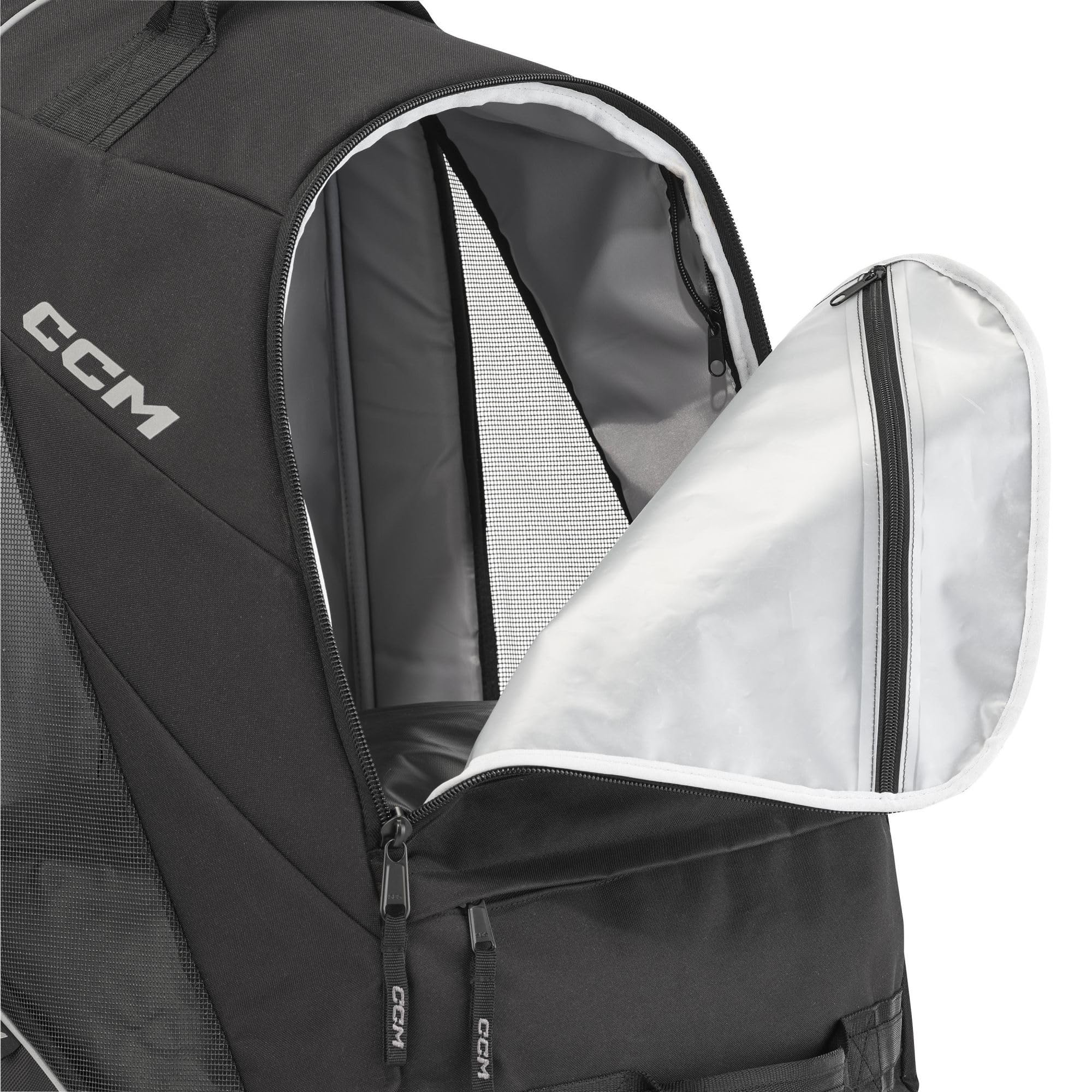 CCM Mochila con ruedas para hockey sobre hielo, 18 WH