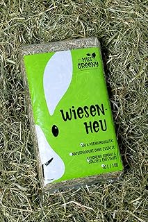Miss Greeny - 1kg Hochwertiges Bergwiesenheu aus Deutschen Grünlandregionen - Verpackt in 1kg Beuteln product image