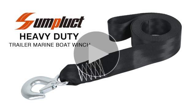 Amazon.com: Boat Winch Strap with Safety Snap Hook 2