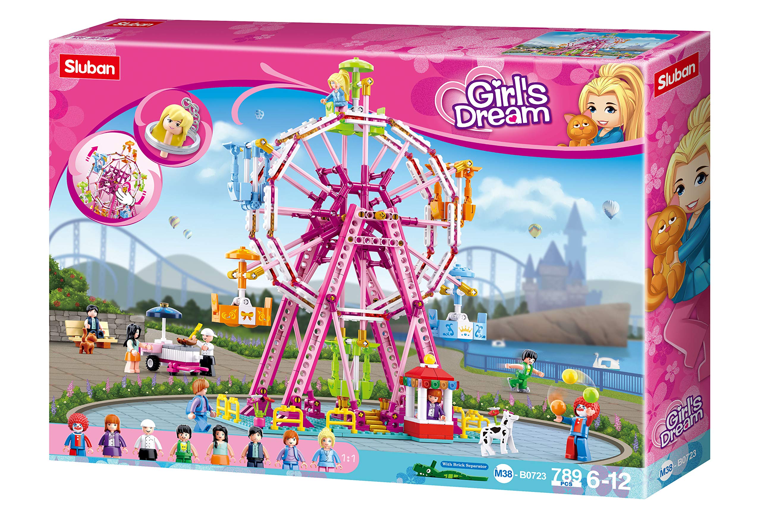 Sluban Girls Dream-Sky Wheel (789PCS)