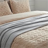 Vista 400 de Bedsure - Manta de vellón, tamaño queen, suave, ligera, afelpada, mullida, acogedora, de microfibra de lujo, color rosa, 90 x 90 pulgadas