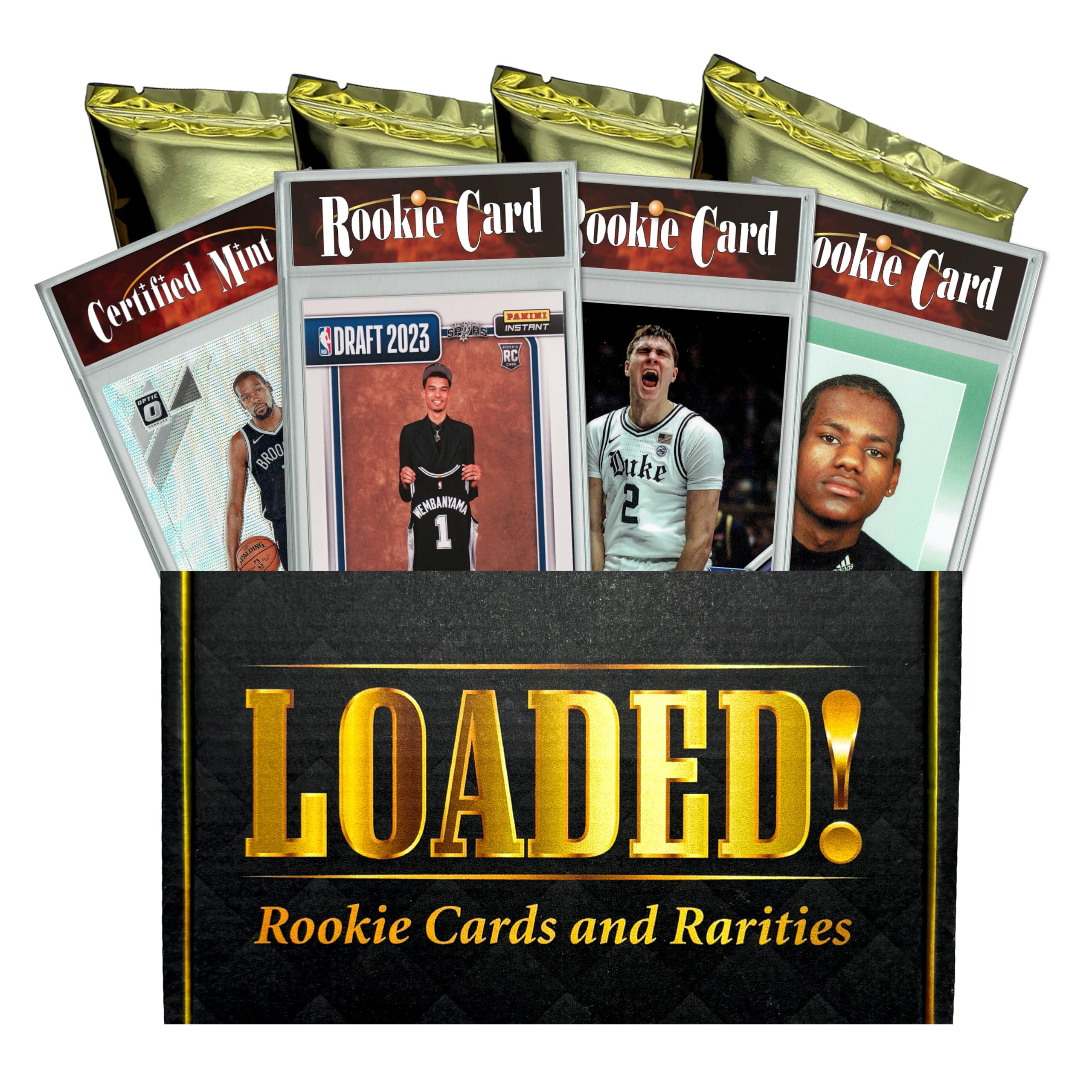 Amazon.com: LOADED! Basketball Collector's Box: 4 Certified Mint+