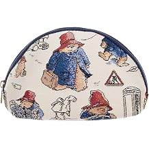 Signare Tapestry Cosmetic Bag Toiletry Makeup Bag for Women With Paddington Bear Design COSM-PADD