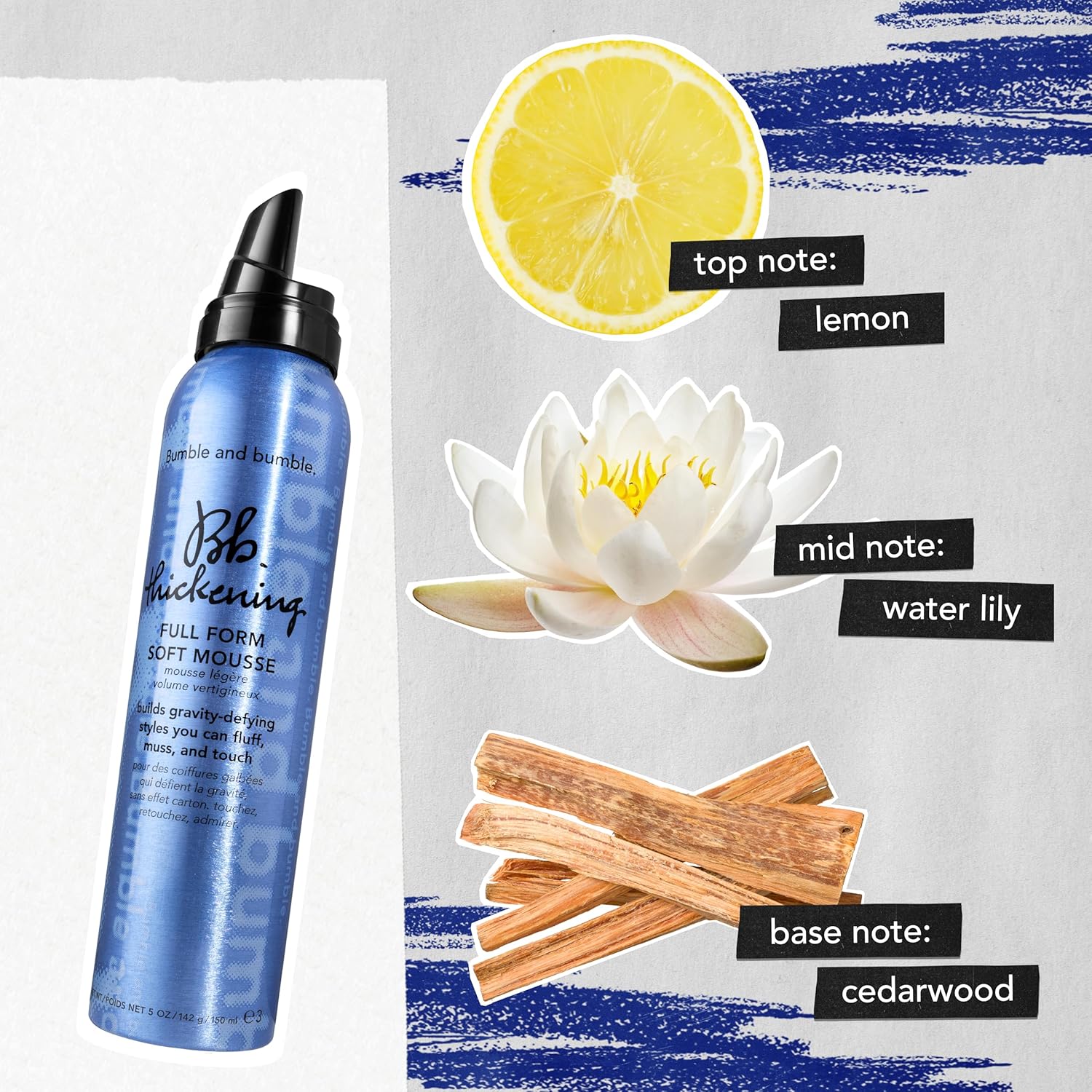 Bumble and bumble. Thickening Full Form Soft Hair Mousse | Heat Protection | Softening + Defining | Straight to Wavy, 5 Ounce - Image 8