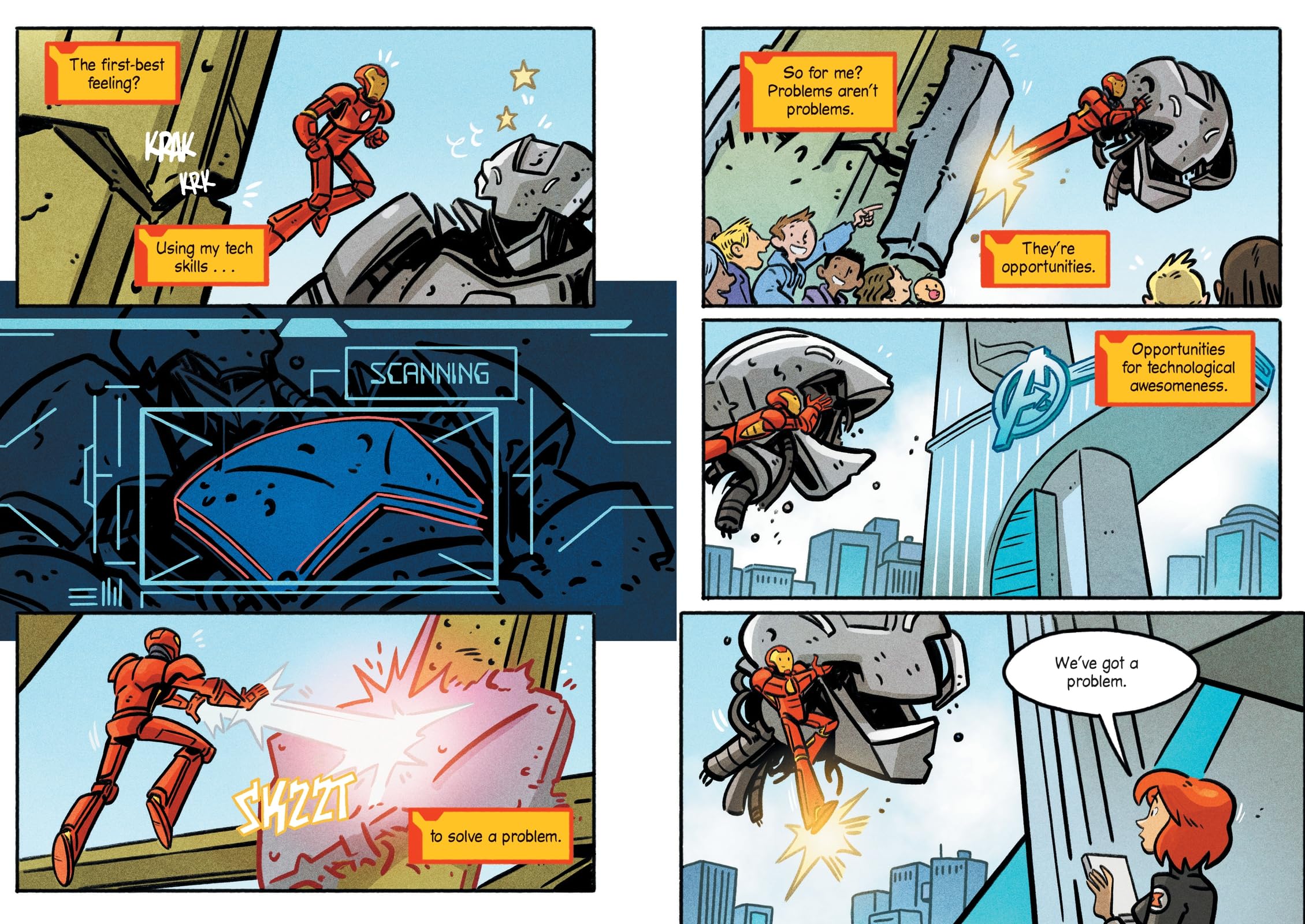 Iron Man: Something Strange! (A Mighty Marvel Team-Up) : An Original Graphic Novel: Volume 4
