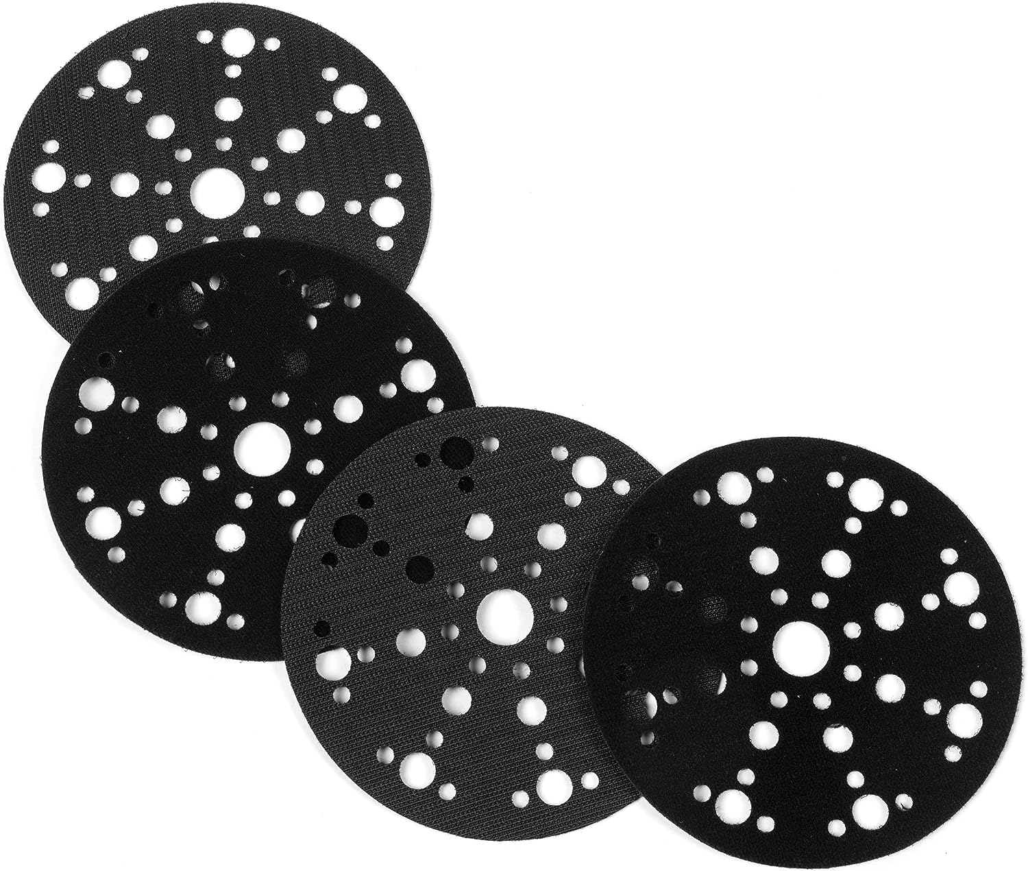 5-Inch with 8holes Faced Pad Protector Pad Saver, Pack of 4
