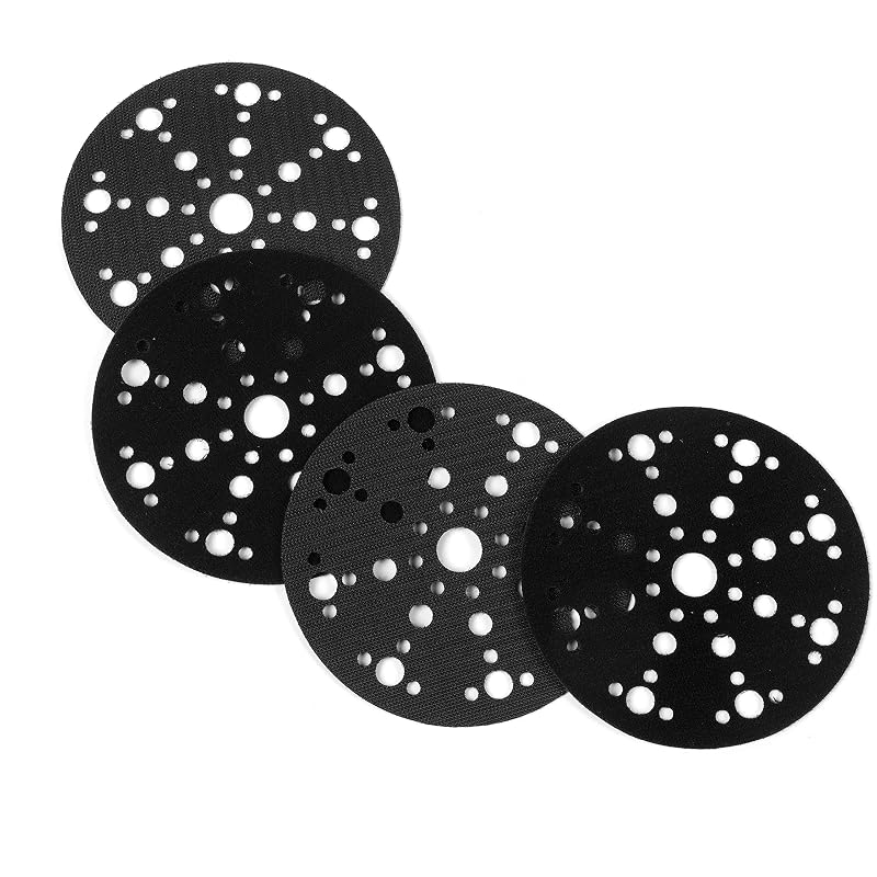 Protetor e economizador de boina para politriz de 15,2 cm com 49 furos, UPWOOD, kit com 4 peças
