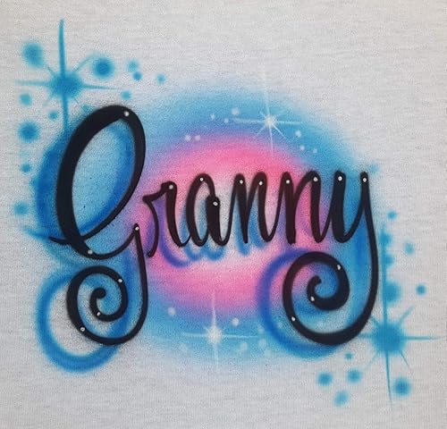 Amazon Com Custom Airbrush T Shirt Script Font Name Youth Adult Baby One Piece Personalized Airbrushed Name Tshirt Birthday Shirt Handmade Products Amazon Com Custom Airbrush T Shirt Script Font Name Youth Adult Baby One Piece Personalized Airbrushed Name Tshirt Birthday Shirt Handmade Products