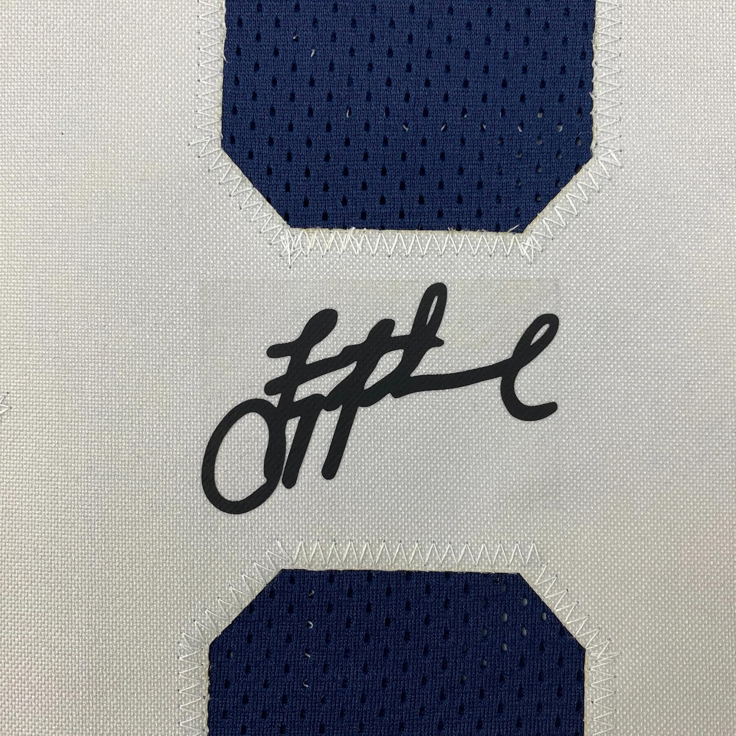 Facsimile Autographed Troy Aikman Dallas Thanksgiving Day Reprint Laser Auto Football Jersey Size Men's XL - Image 2