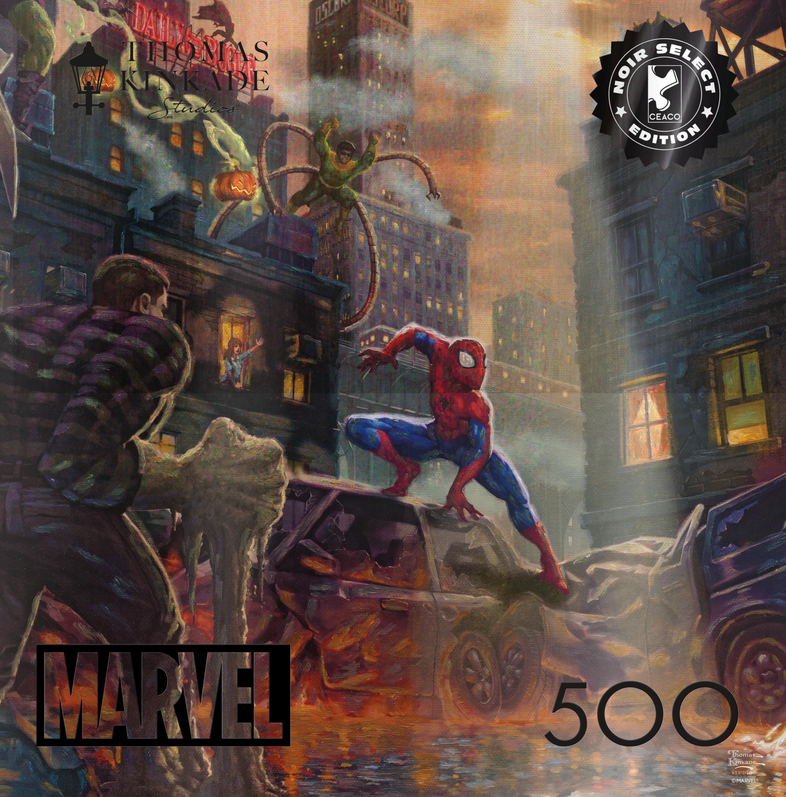 Amazon.com: CEACO - Marvel - Kinkade - Spider-man vs. the Sinister