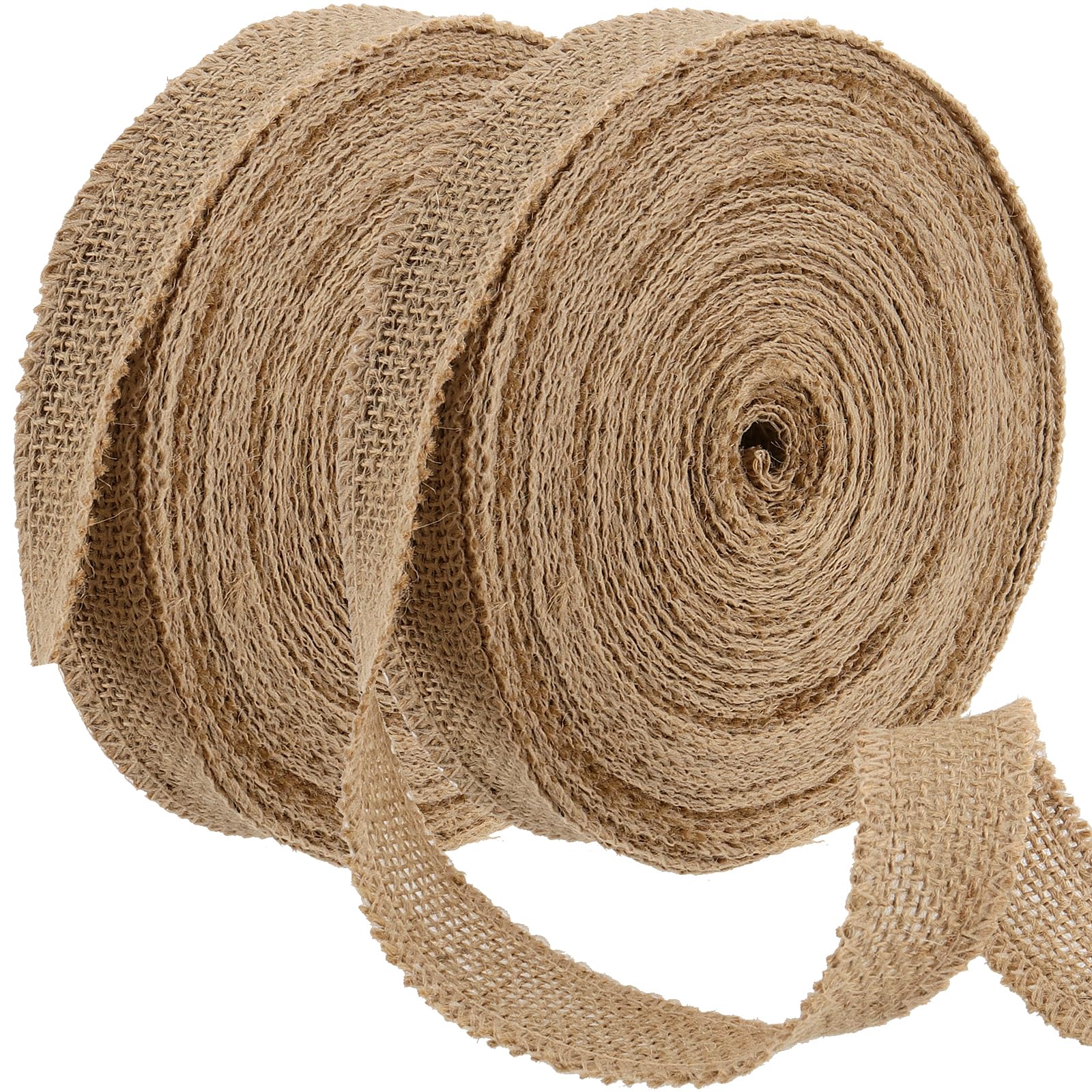 Corda Impiccagione Cheriswelry - Nastro Di Canapa Naturale, 25 Mm, In Iuta Intrecciata, 10 M Corda 3 Trefoli 25m