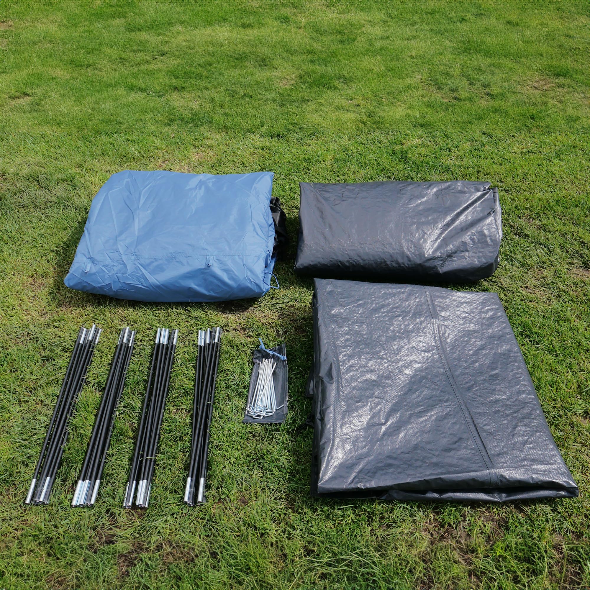 your GEAR Mistral namiot tunelowy dla 4 lub 5 osób, namiot rodzinny z wysokością stojącą, namiot kempingowy z ochroną UV 50+ i wodoodpornością 3000 mm