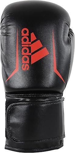 Miniatura 2 de adidas Speed 50 Guantes de boxeo de gel Guantes de boxeo para adultos para hombres y mujeres Guantes de bolsa pesada, guantes de kickboxing para