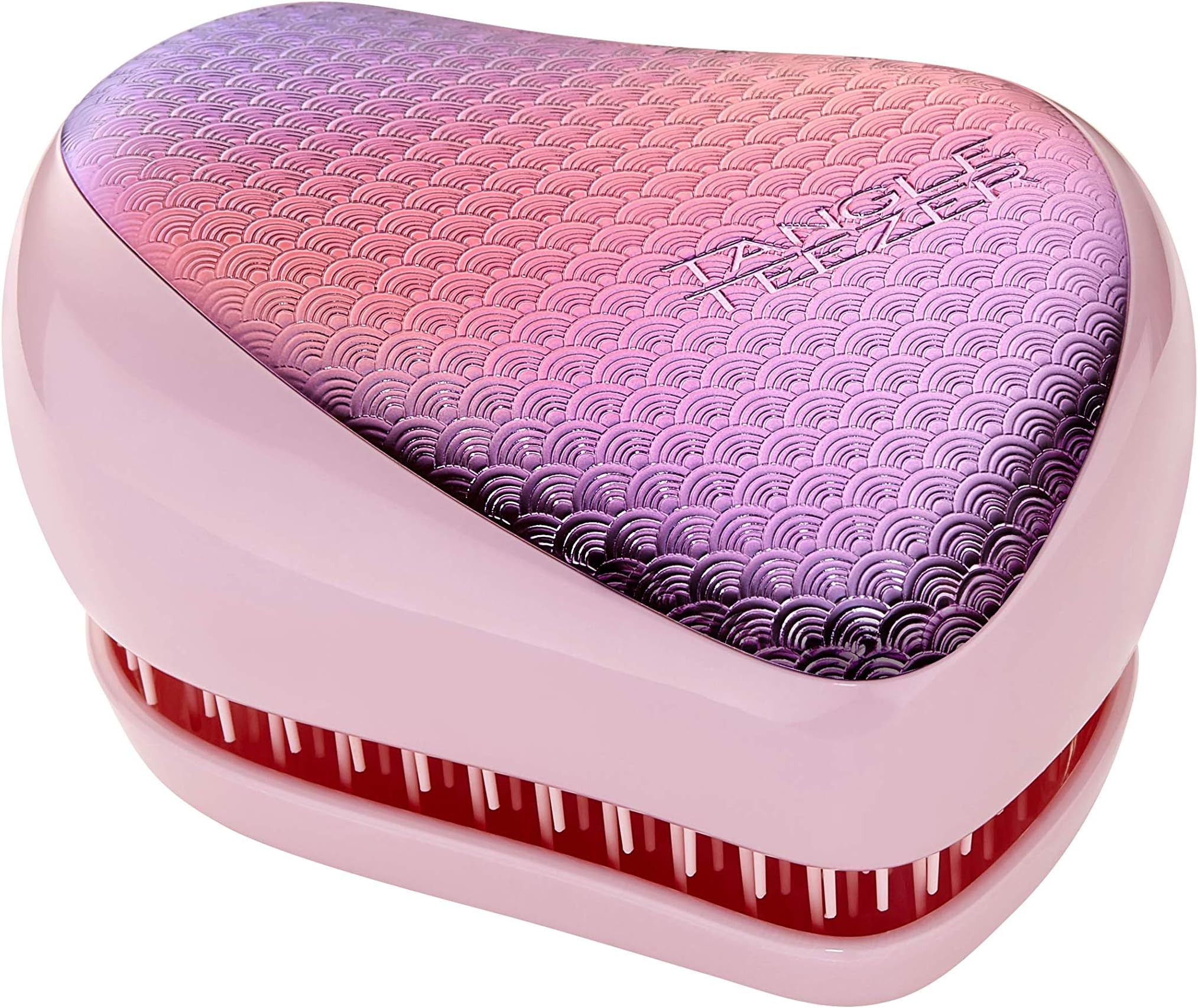 Tangle Teezer Compact Styler Detangling Hairbrush, Sunset Pink