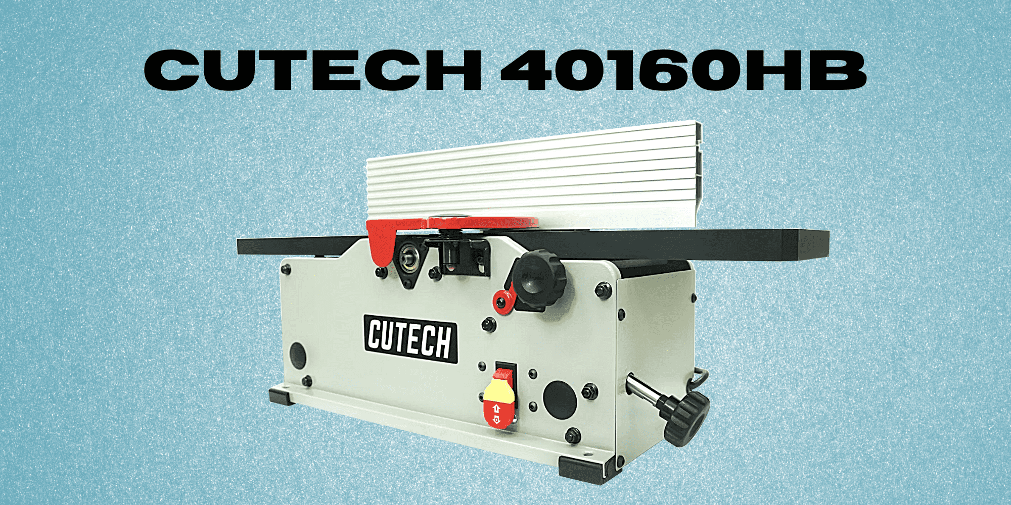 Cutech 40160HB 6-Inch Spiral Cutterhead Benchtop Jointer with