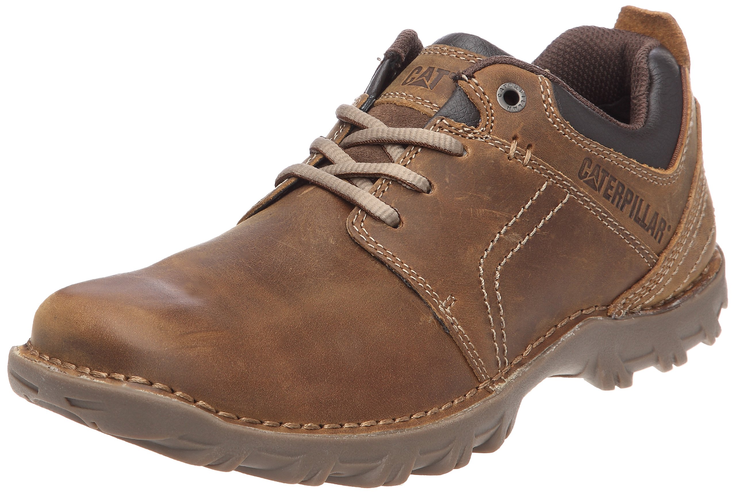 Buy Cat Emerge, Men Derby, Beige (Dark 