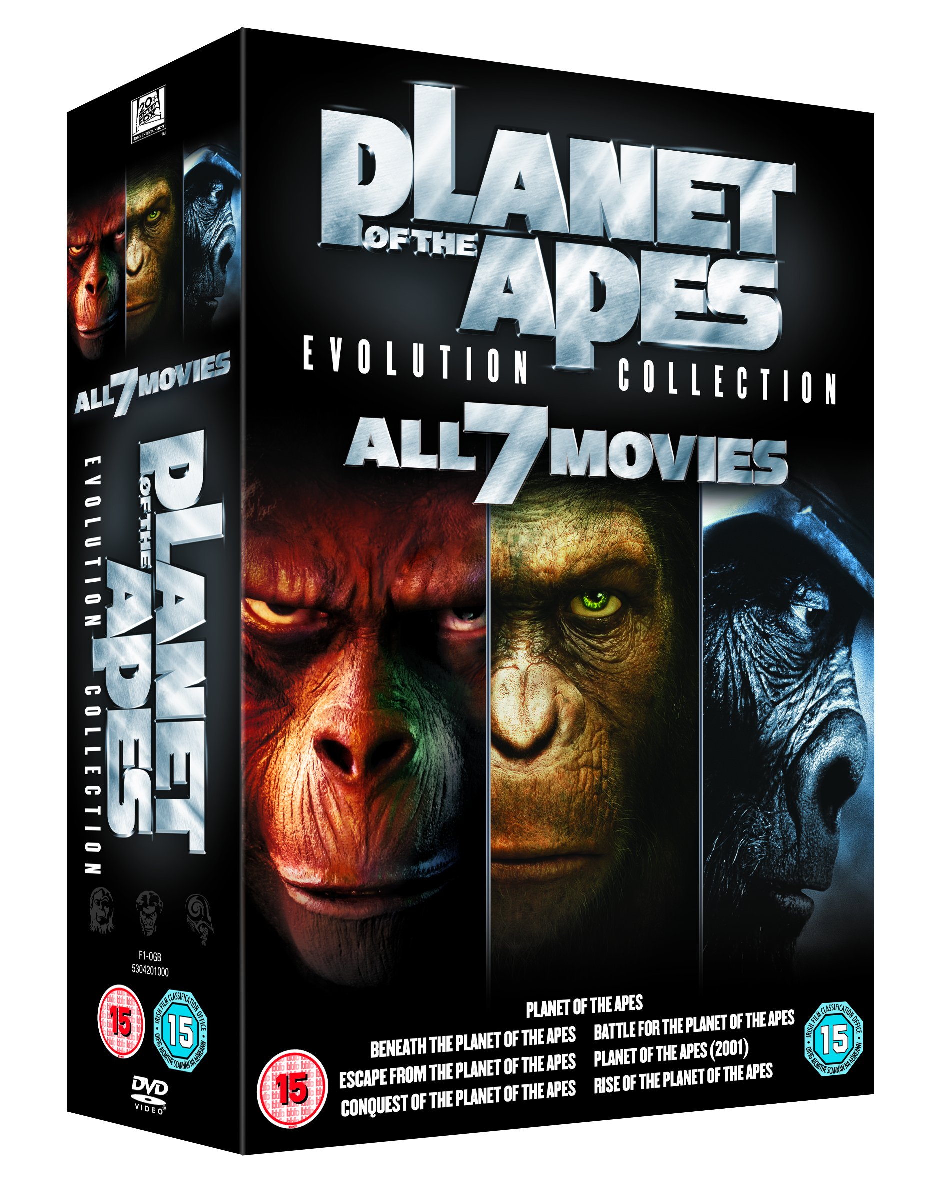 Planet Of The Apes: Evolution Collection : Charlton Heston, Roddy