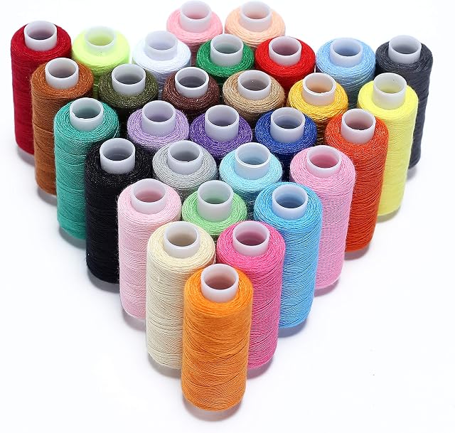Sewing Thread 30 Colors Each 250 Yard for Hand Sewing