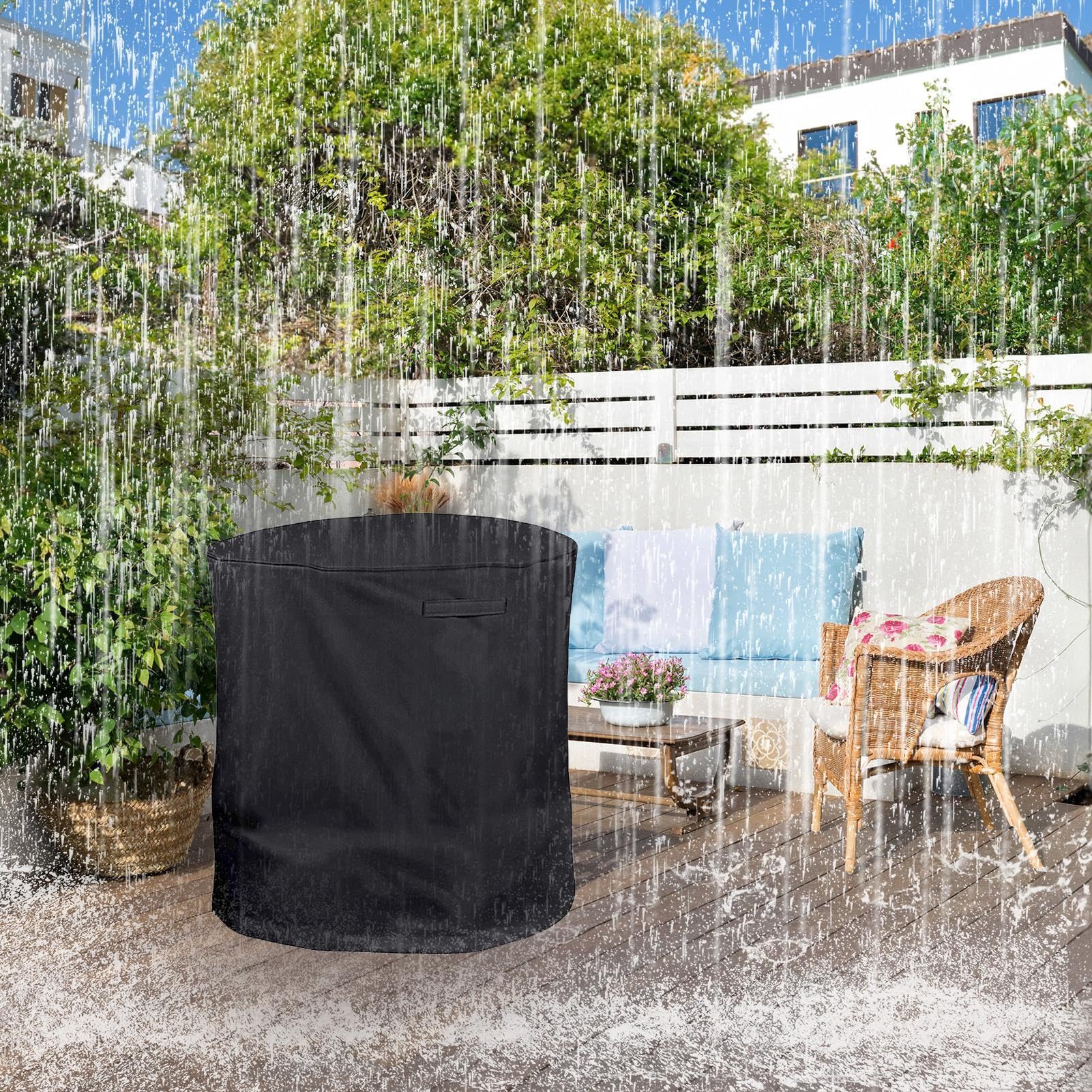 Housse de protection pour déchiqueteuse à bois, housse de broyeur étanche, housse extérieure anti-poussière, housse de protection pour broyeur de bois, housse de protection de sécurité pour déchiquete