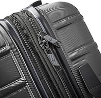 Vista 4 de Samsonite Omni 2 - Equipaje rígido extensible con ruedas giratorias, Carbón liso
