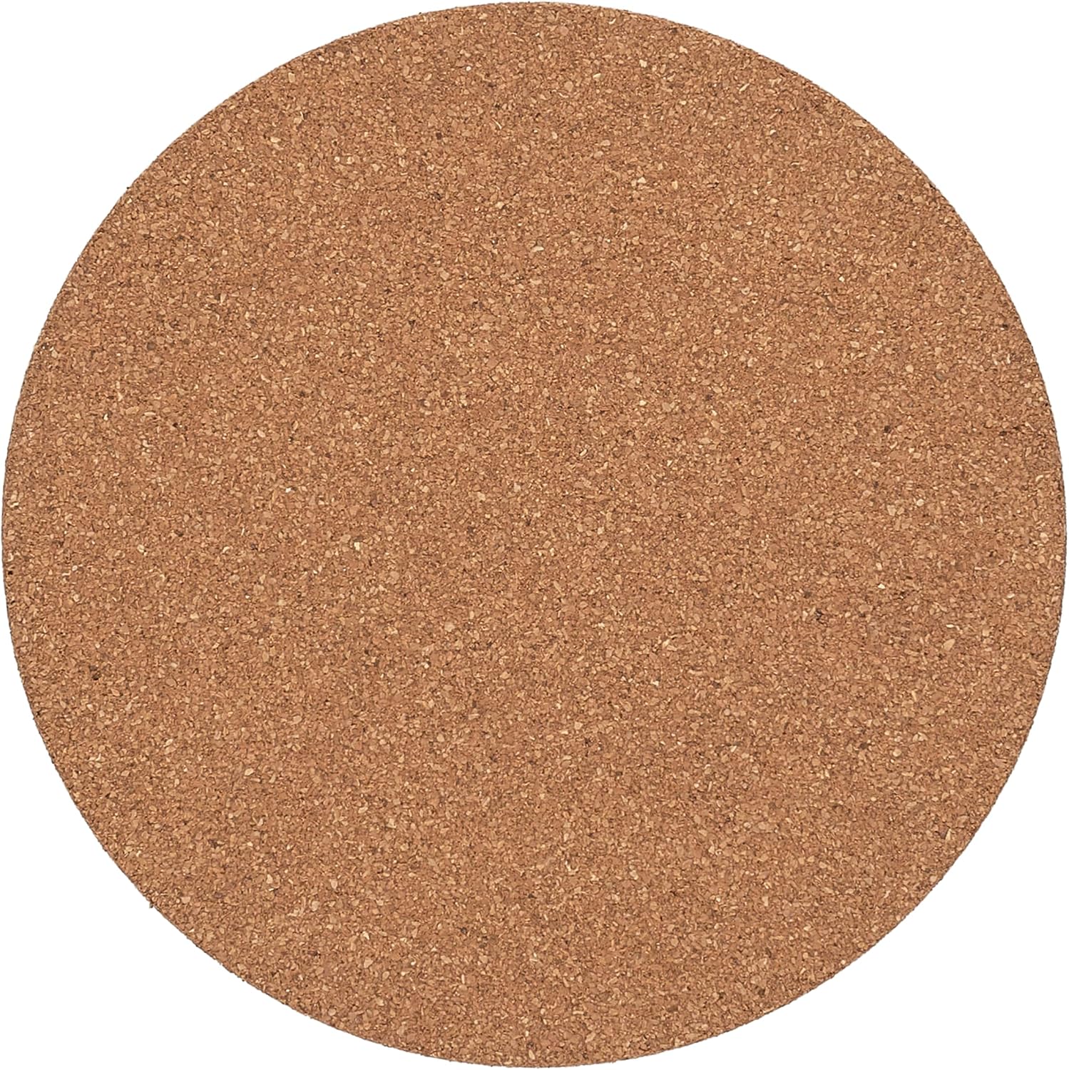 Cook Concept, KA0492, Round Cork Trivet 19 cm, Elegant and Practical Serving Accessory for Table, Heat Protection and Noise Reduction, Brown