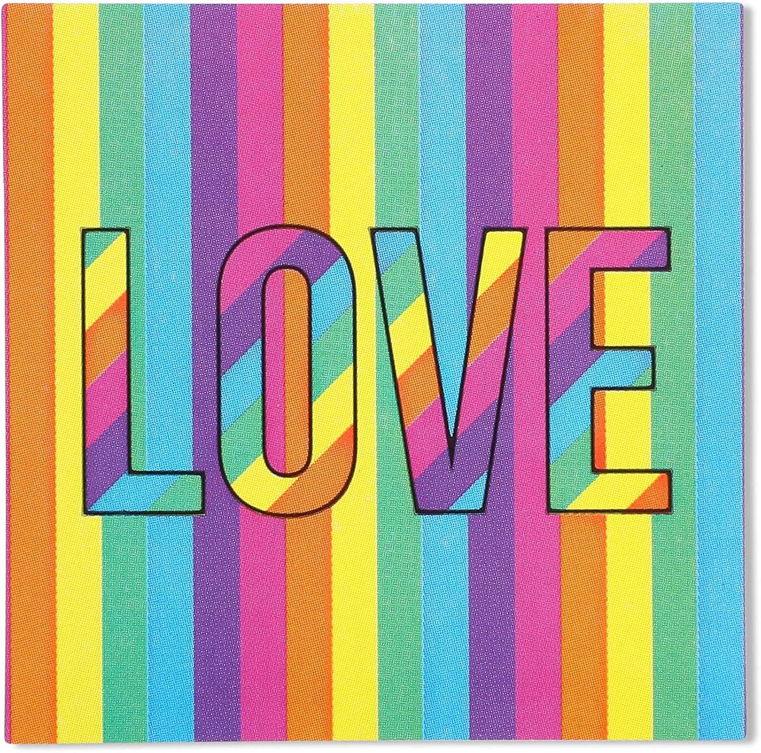 Love is Love Rainbow Pride Sticker Decals (500 Pack)