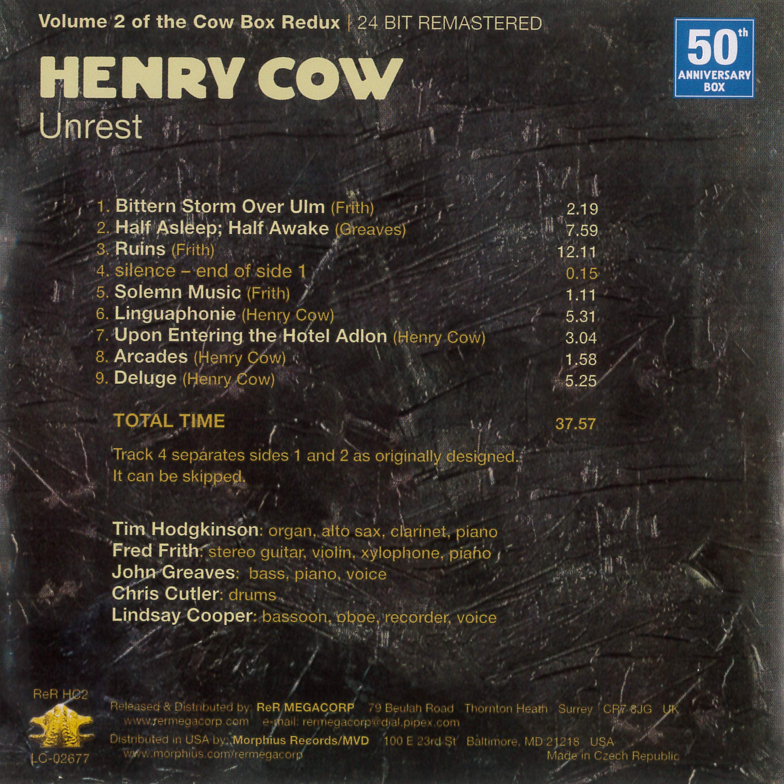 Henry Cow Box Redux: The Complete Henry Cow