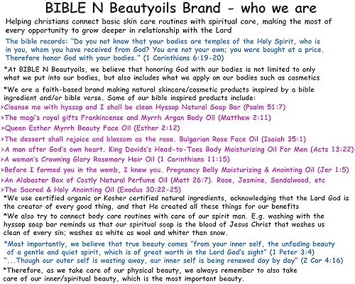 Miniatura 6 de Cleanse Me with Hyssop and I Shall Be Clean Hyssop Barra de jabón natural -1 barra de jabón (sin perfume)