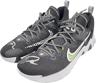 Giannis Antetokounmpo Autographed Black N.i.k.e Immortality Shoes M.i.l.w.a.u.k.e.e Bucks Size 12.5 Pair Beckett BAS QR Stock #197428