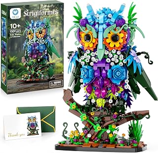 Sillbird Eulen Bauspielzeug Blumen Botanicals Dekorative Sets