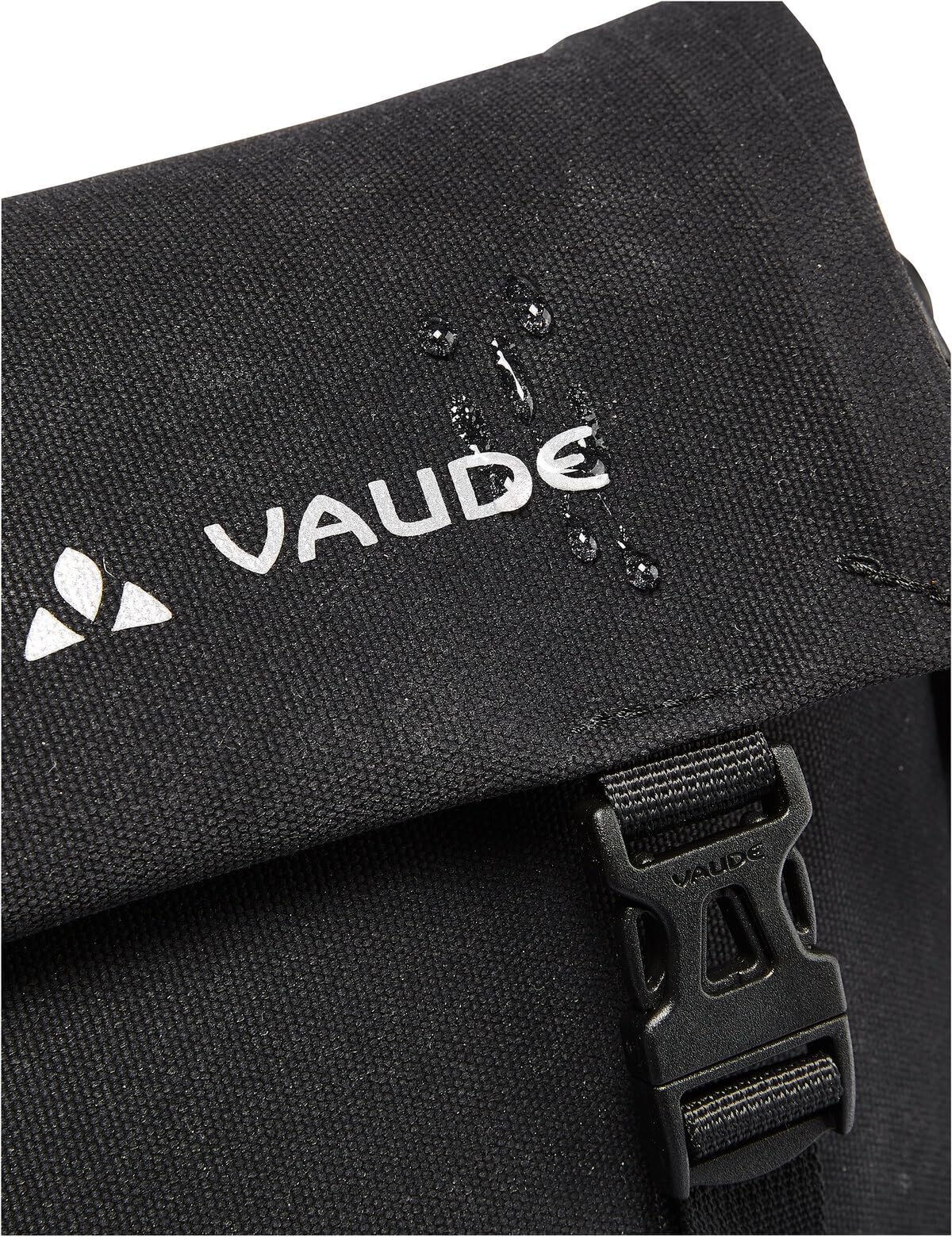 VAUDE Lenkertasche für das Fahrrad mit KLICKfix-System, wasserdichte Fahrradtasche mit Schulterriemen, 6 L - für E-Bike Zubehör, Manufactured in Germany