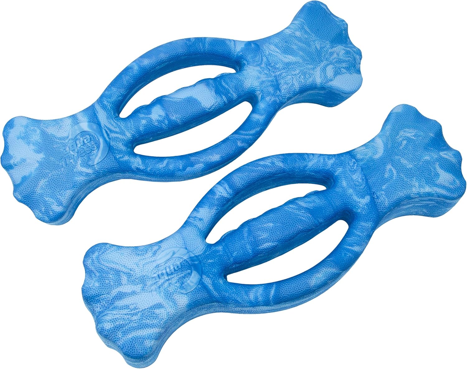 Aqua Fitness Body Sculpt Ergo Dumbbells -  Adult Water Aerobics Equipment for Pool , Aquatic Low-Impact Workouts, and Resistance Training - Blue : Sports & Outdoors