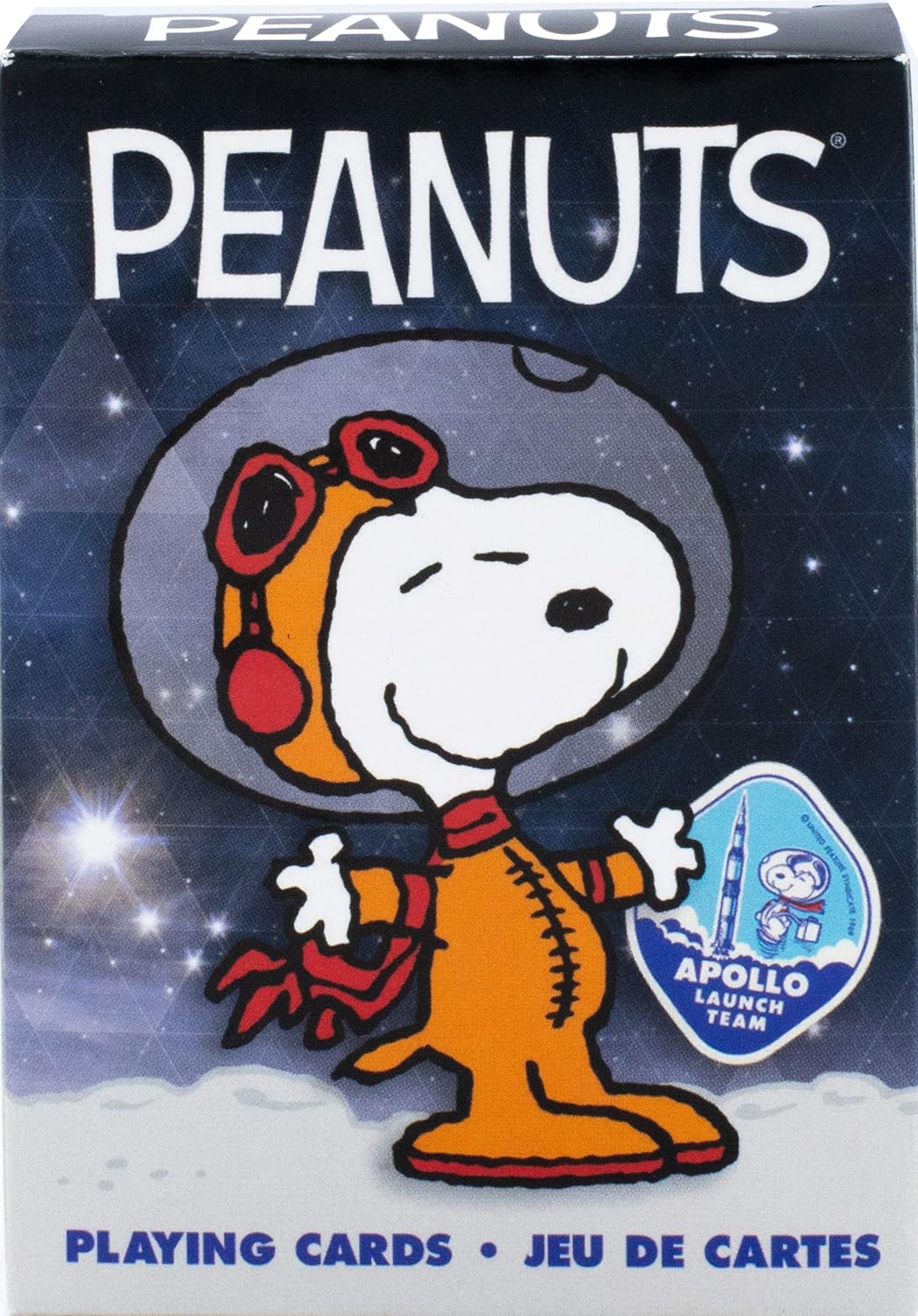 AQUARIUS Peanuts Snoopy in Space Playing Cards - Deck for Your Favorite Card Games - Officially Licensed Merchandise & Collectibles