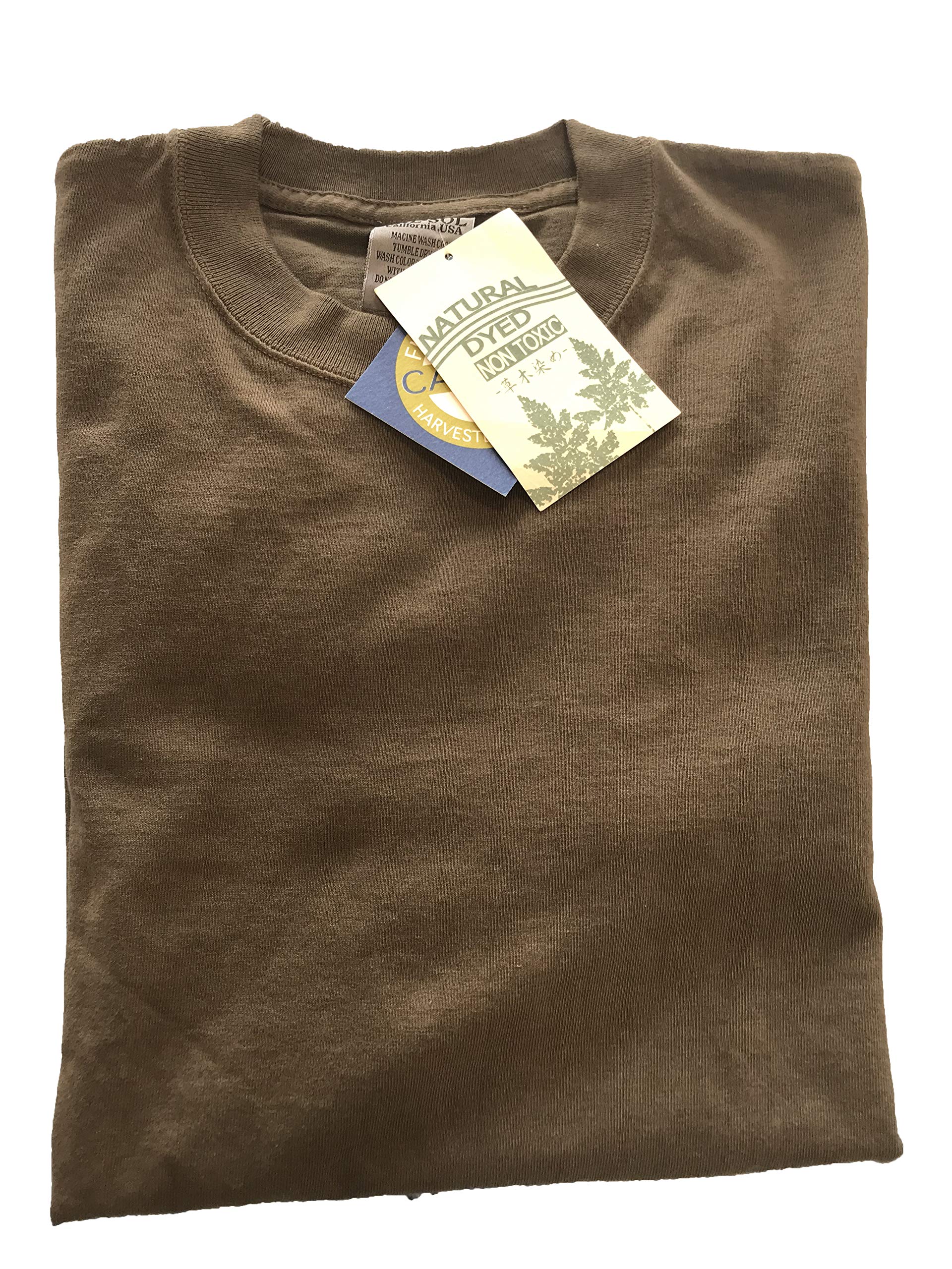 Amazon.co.jp: キャルソル(Cal-Sol) 草木染ヘビーウェイト長袖Tシャツ 