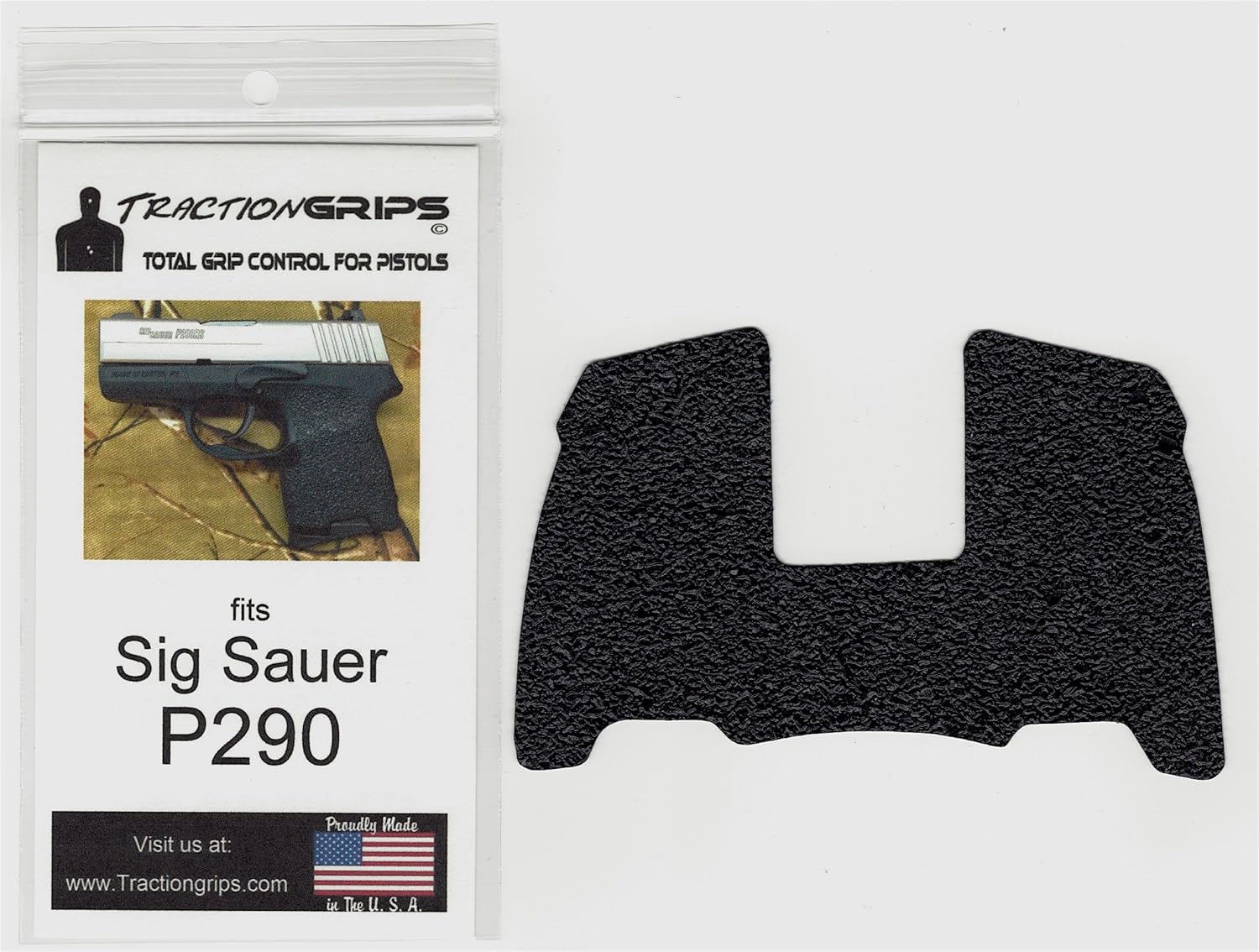 Tractiongrips Grip Overlay Aufkleber für Sig P290, P290RS Amazon.de