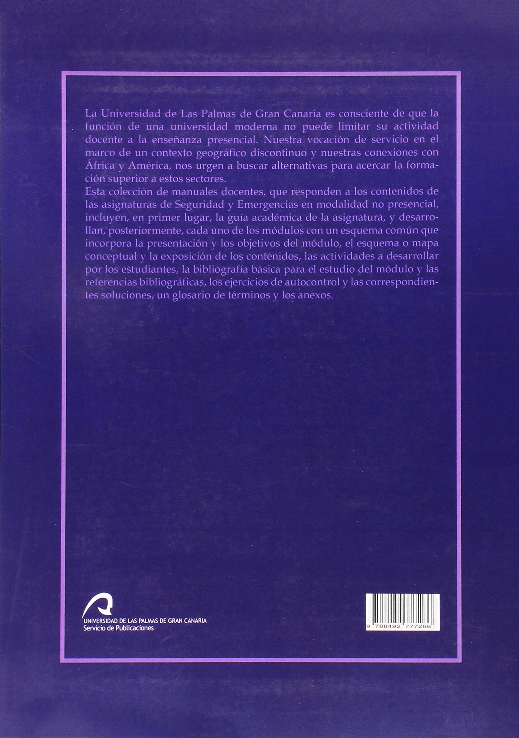 Gestión informática de la seguridad y las emergencias: 32 (Manual docente de teleformación de Seguridad y Emergencias)