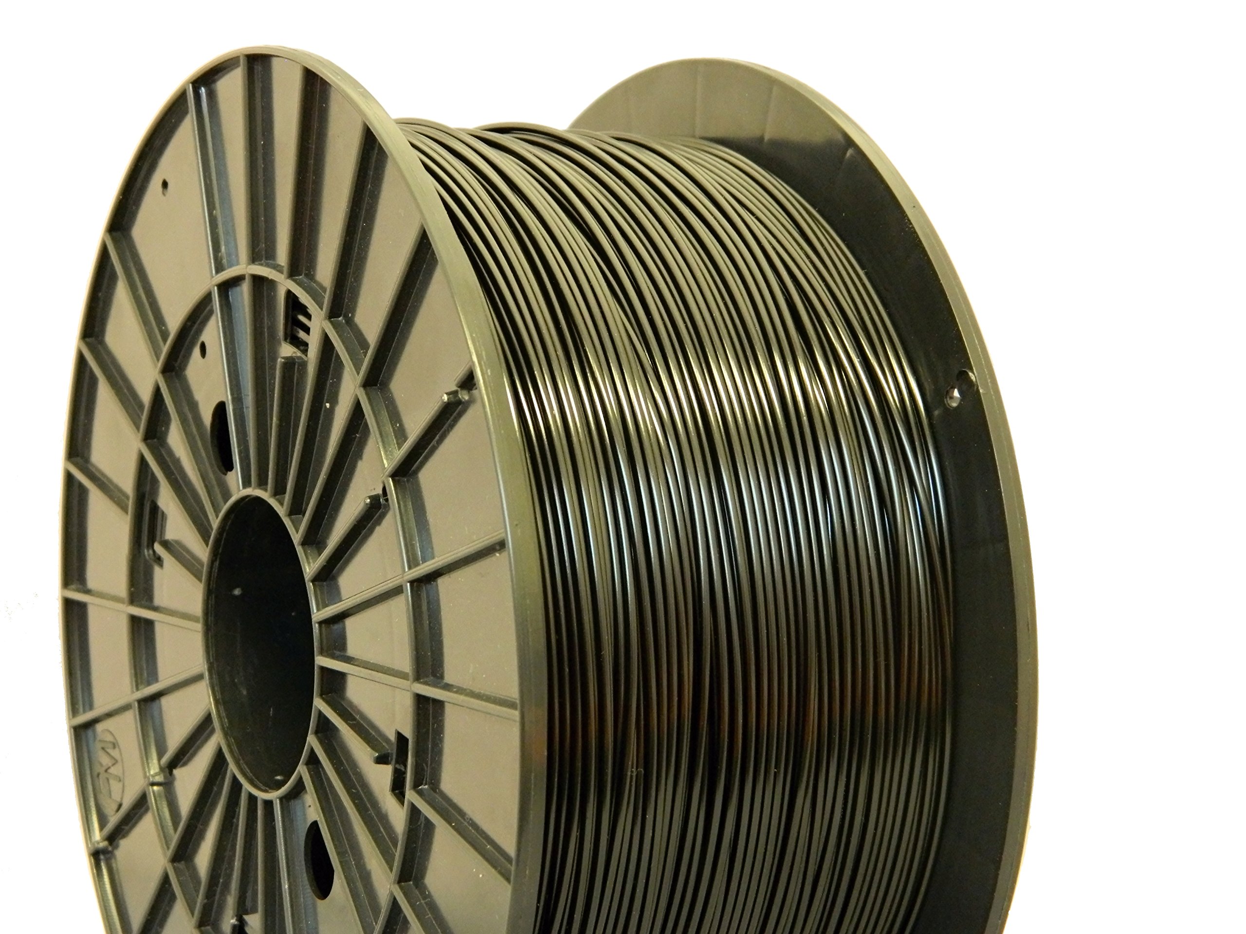 Filament PM ABS 1,75 mm, 1 kg Spule, 3D Drucker Filament, Passend für die Meisten FDM 3D Drucker, Schwarz