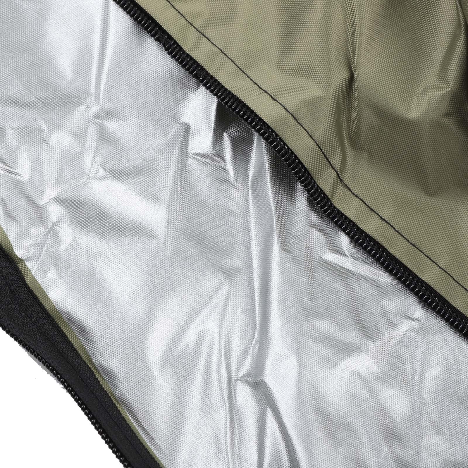 Schützende Aufbewahrungstasche für Möbelmatten mit großer Öffnung und Griff (173 x 51 x 76 cm)