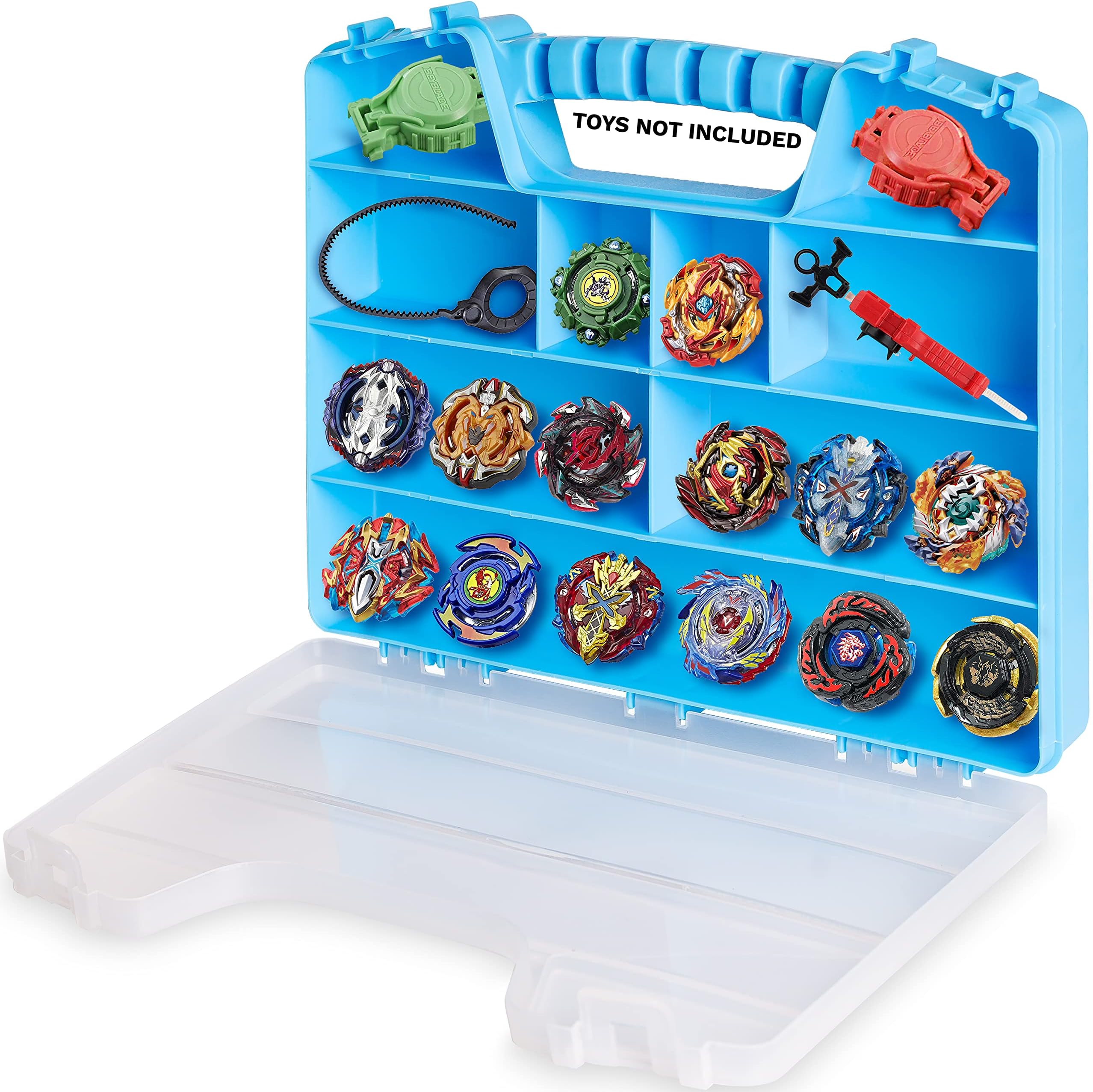 Super Durable Carrying Case - Battle Spinners Toys Organizer | Blade Storage Box (Hurricane)