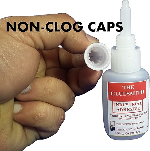 Miniatura 2 de GLUESMITH Sistema de pegamento de reparación de plástico, ideal para todos los materiales, fácil de usar, larga vida útil, evita obstrucciones y