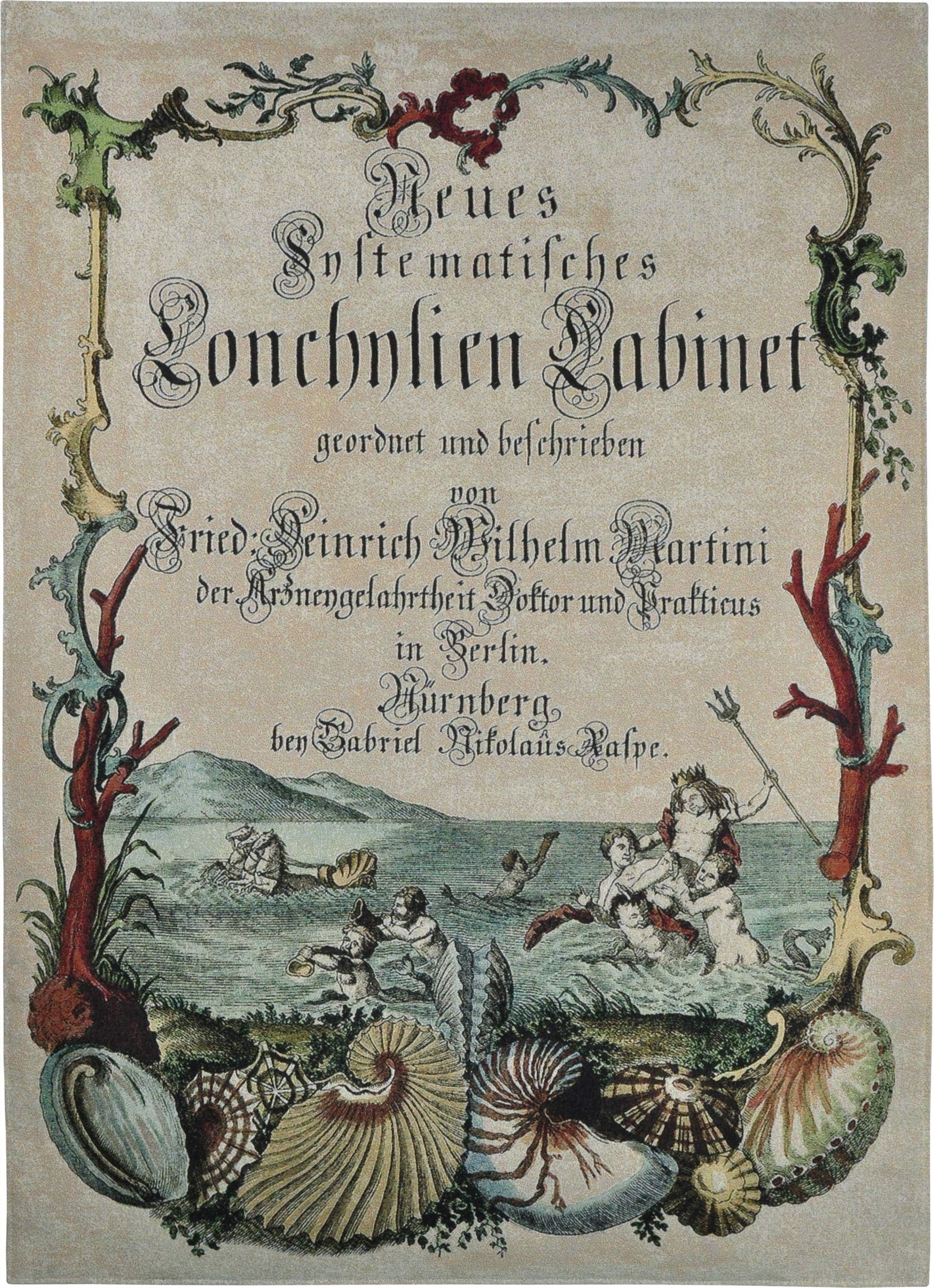 Cabinet of Conchology Tapestry