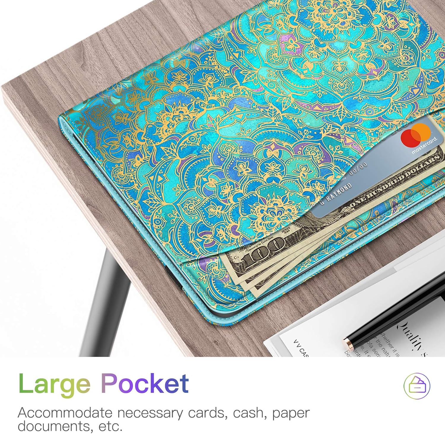 Prоmо 40% оƒƒ Fintie Case for iPad Air 5th Generation (2022) / iPad Air 4th Generation (2020) 10.9 Inch, Multi-Angle Viewing Protective Cover with Pencil Holder & Pocket, Auto Sleep/Wake, Shades of Blue