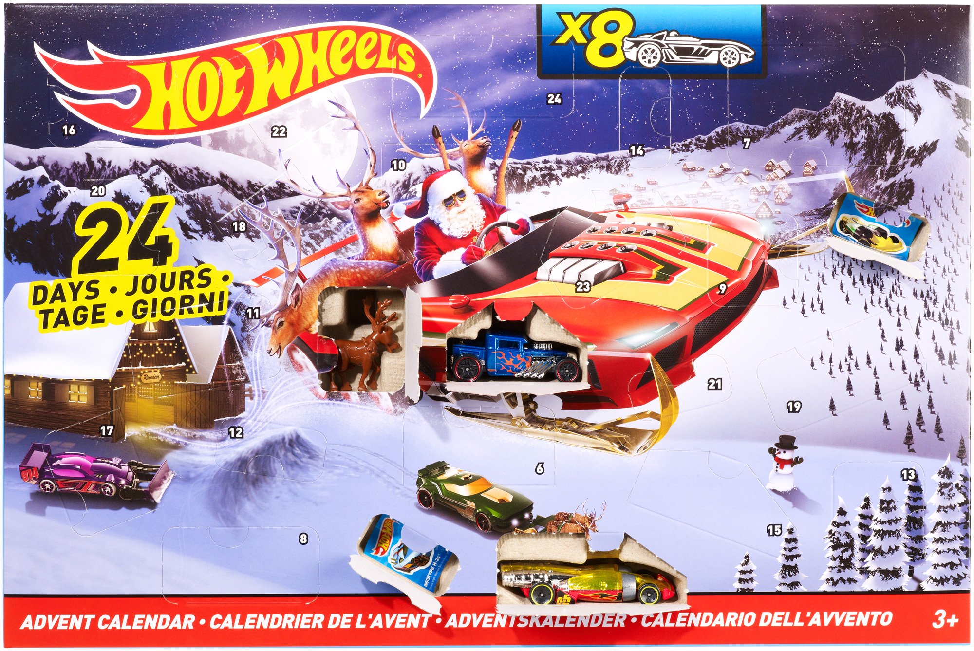Amazon.com: Hot Wheels Advent Calendar : Home & Kitchen