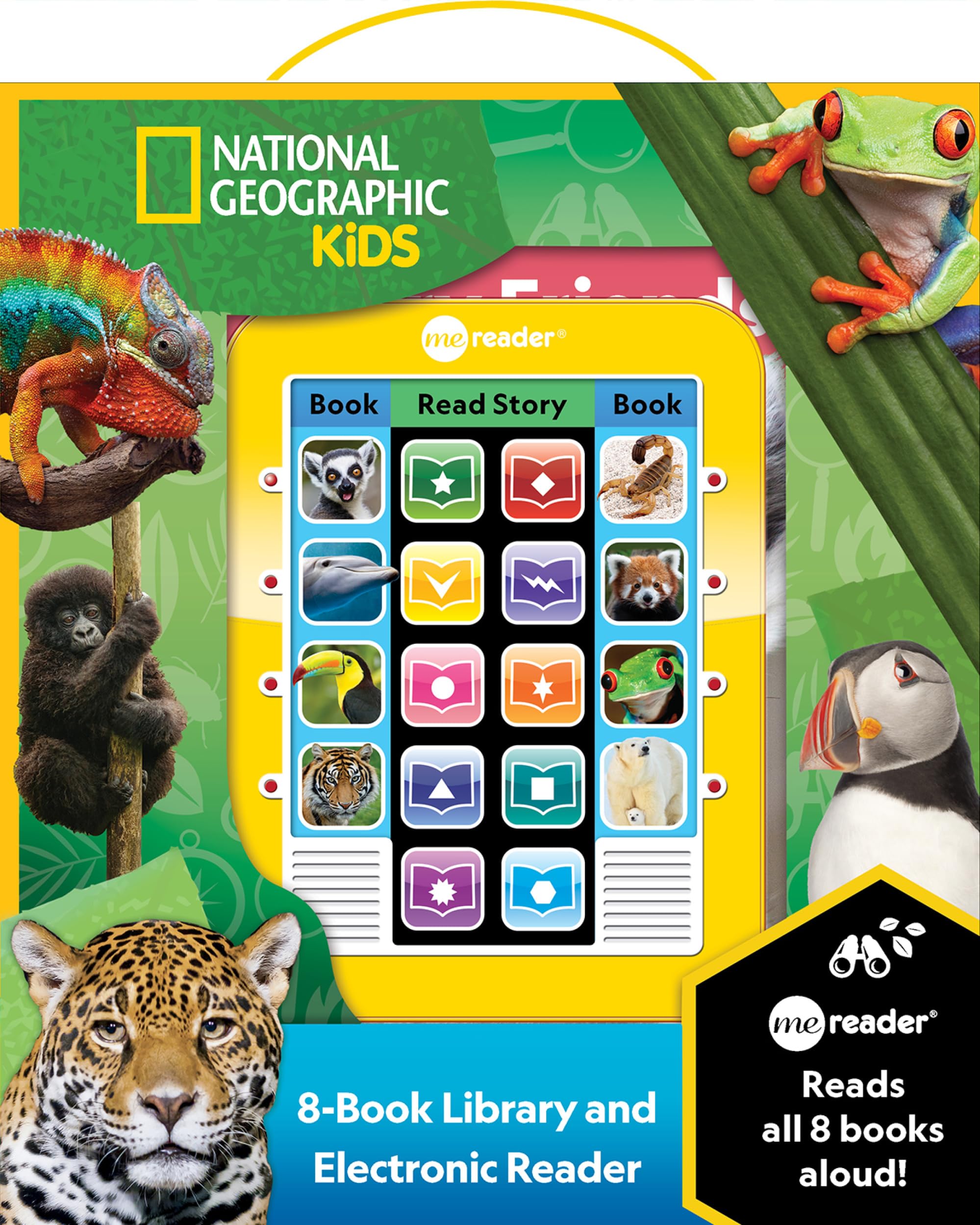 National Geographic Kids: Me Reader 8-Book Library and Electronic