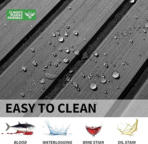 Miniatura 6 de Suelo de lancha  Cubierta de espuma EVA para lancha  Tapete marino de teca sintética  Alfombra para barco, lámina de suelo marino autoadhesiva, para